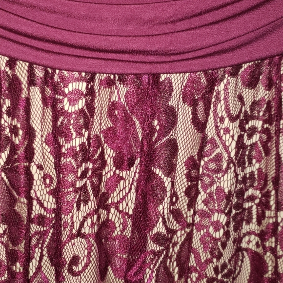 Sangria evening dress - Picture 5 of 7